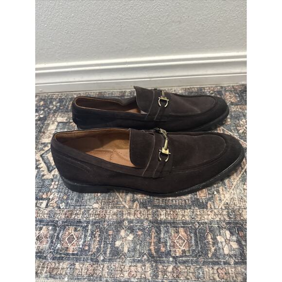 Aldo Suede Leather Brown Color Comfort Driving Loafers Men's Size 13 NEW - Picture 4 of 6